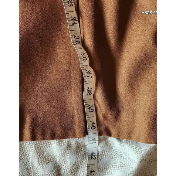 Danny & Nicole double breasted dress w animal leopard print collar - Picture 4 of 12